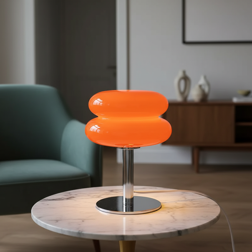 Bauhaus Inspired Compact Dimmable Rechargeable Cordless Table Lamp