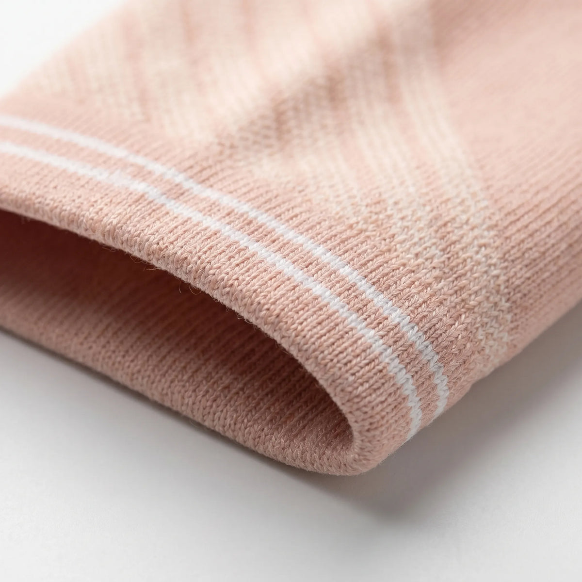 Structured Textured Knit Ribbed Panel Knee-High Compression Socks