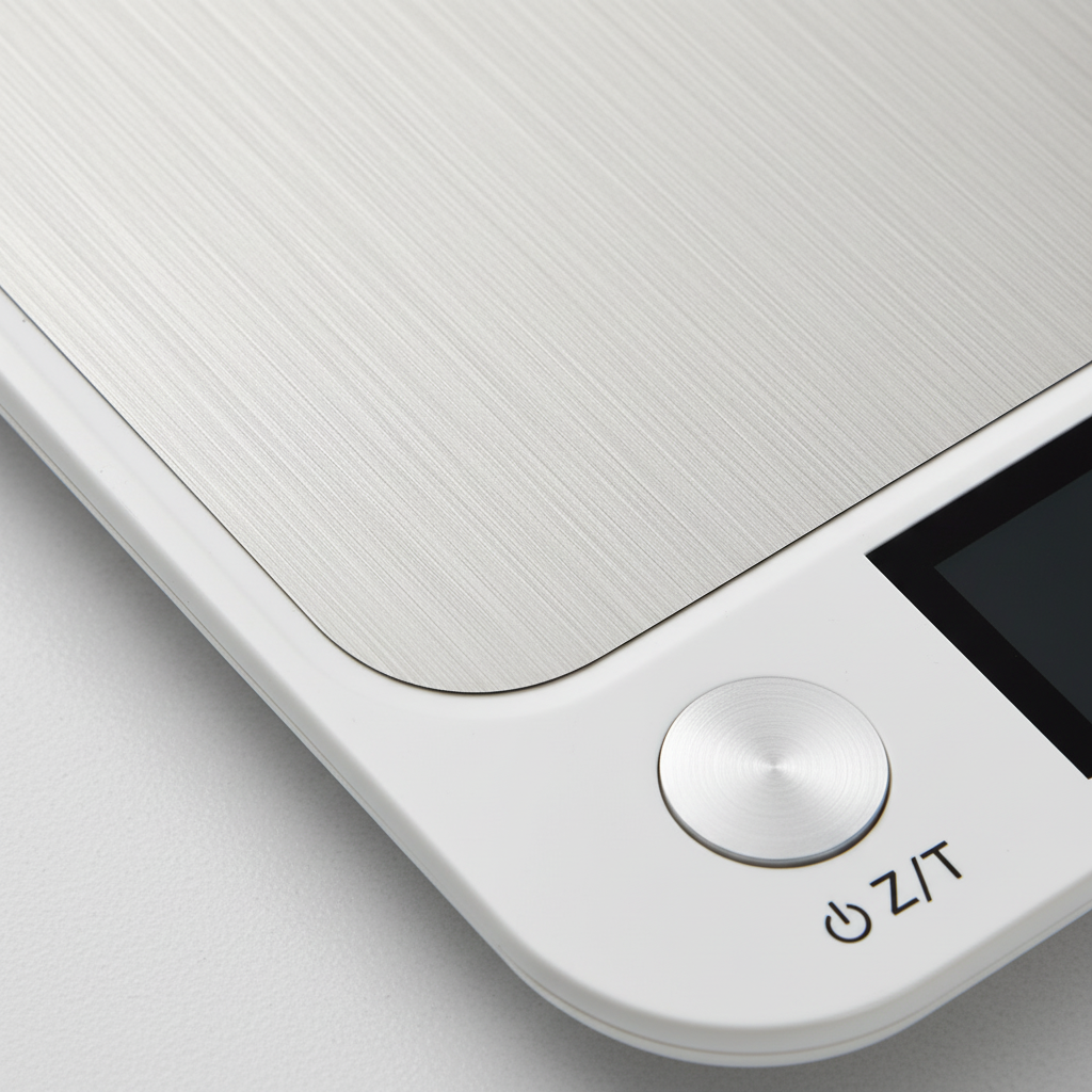 Waterproof Stainless Steel Rectangular Precision Digital Kitchen Scale