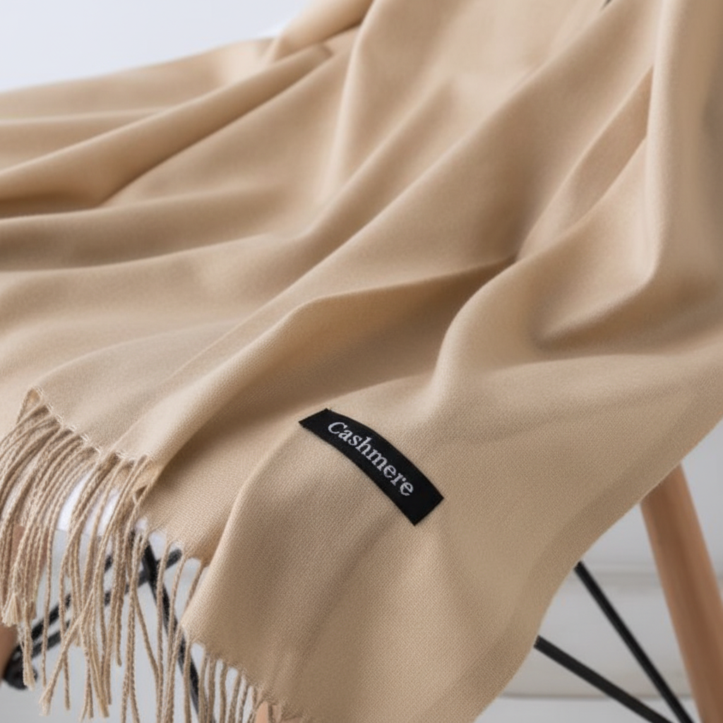 Soft Breathable Blend Long Women's Wrap Scarf