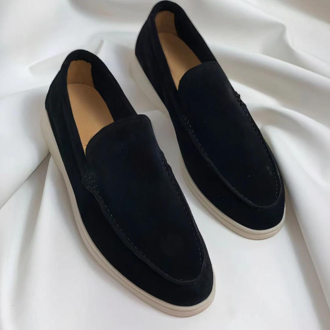 Low Suede Loafers for Men 11
