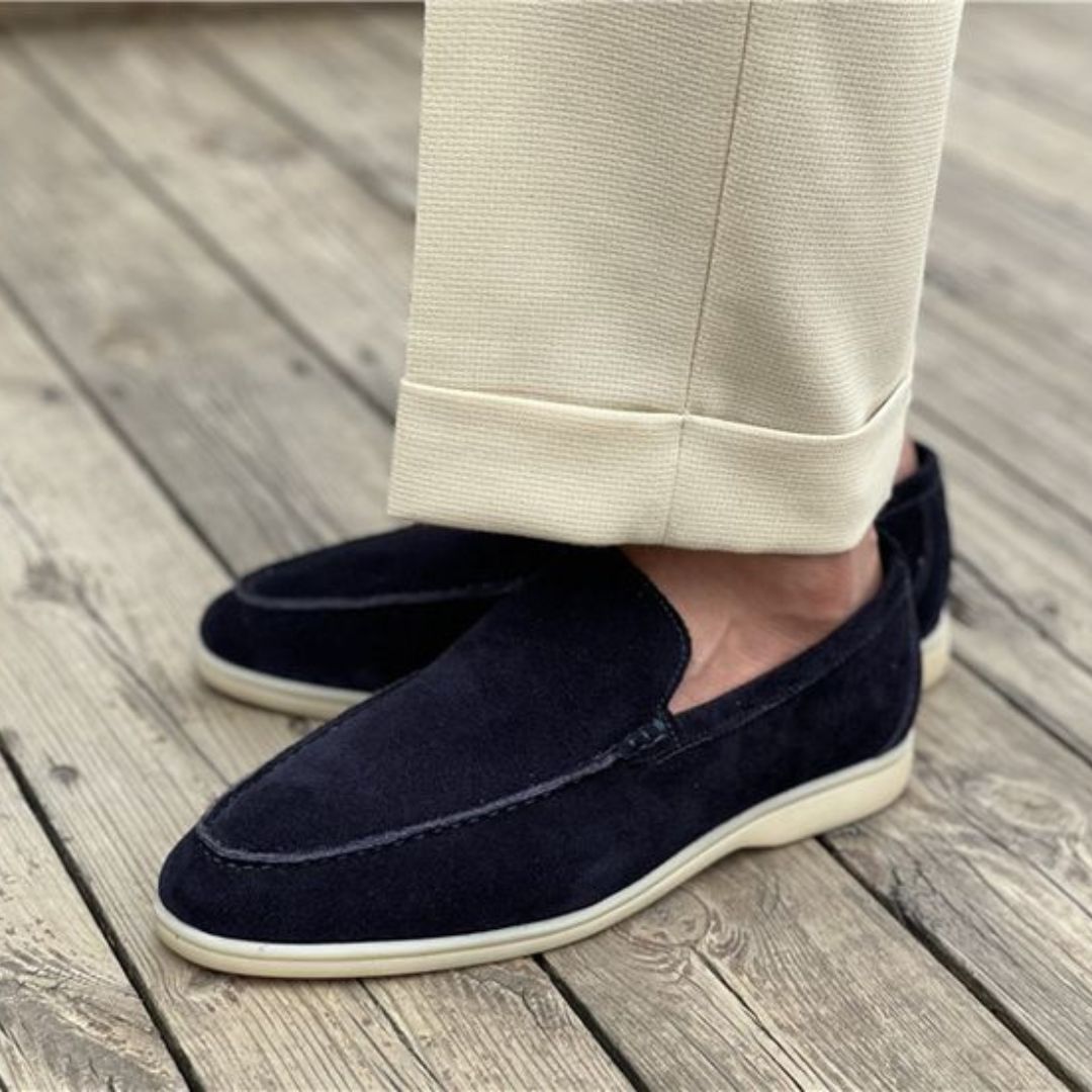 Low Suede Loafers for Men 2