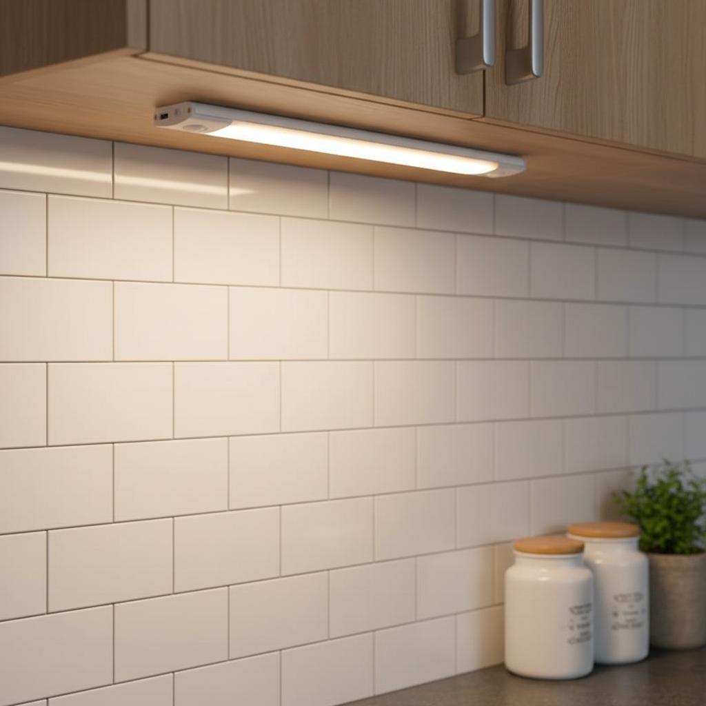 Rechargeable Magnetic Strip Dimmable Motion Sensor Light Bar