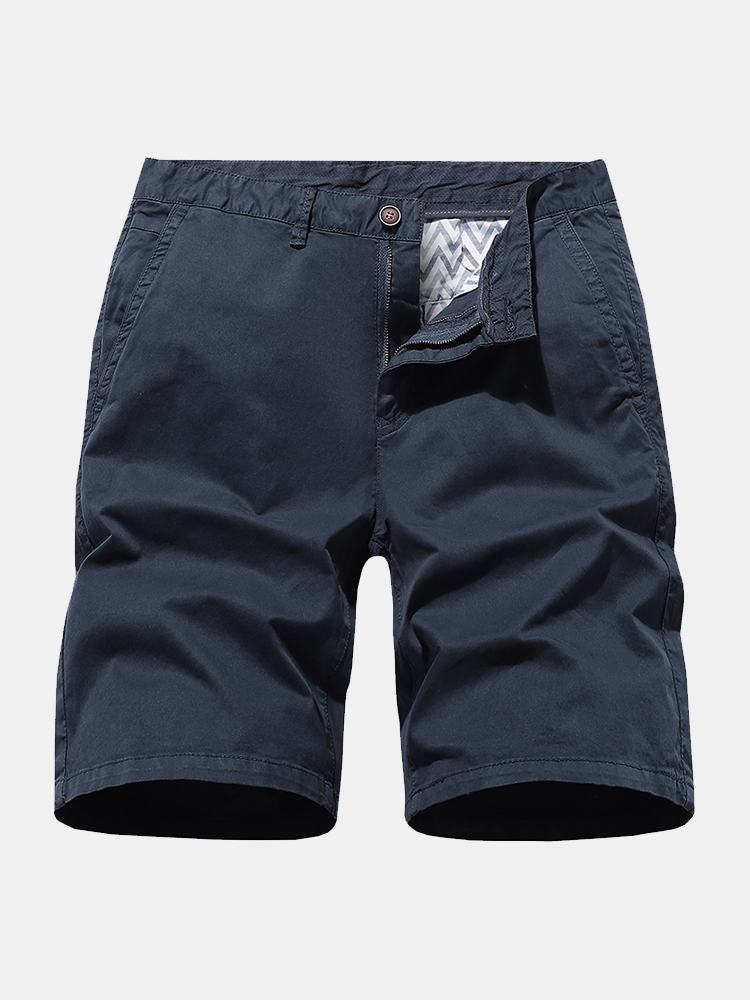 Men's Casual Chino Shorts 10