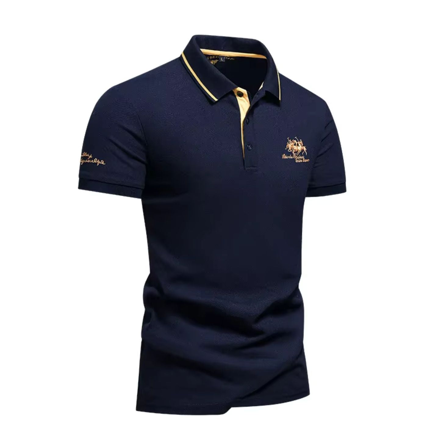 Men's Classic Polo Shirt with Embroidered Logo 6