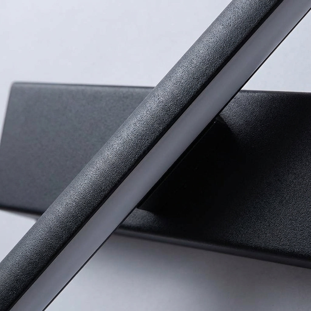 Minimalist Slim Profile Angled Bar Aluminum Wall Light