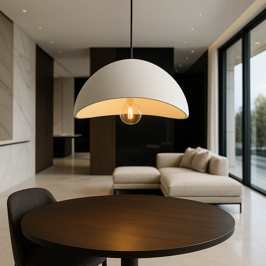 Minimalist Dimmable Adjustable Height Kitchen Pendant Light