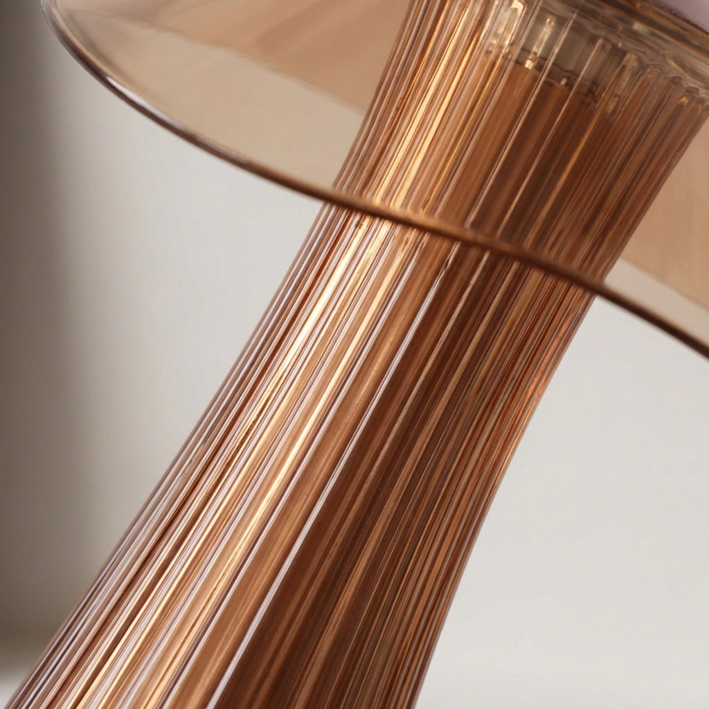 Sculpted Silhouette Cordless Rechargeable Ambient Glow Table Lamp