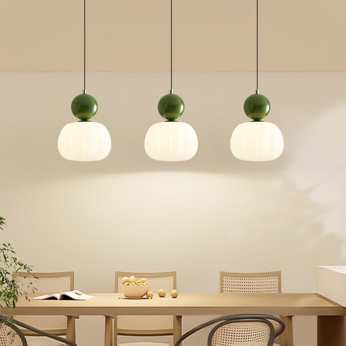 Organic Round Acrylic Diffuser Pendant Light