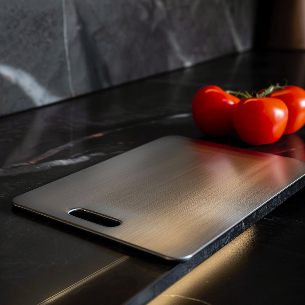 Antibacterial Titanium Composite Nonporous Knife-Friendly Kitchen Cutting Board