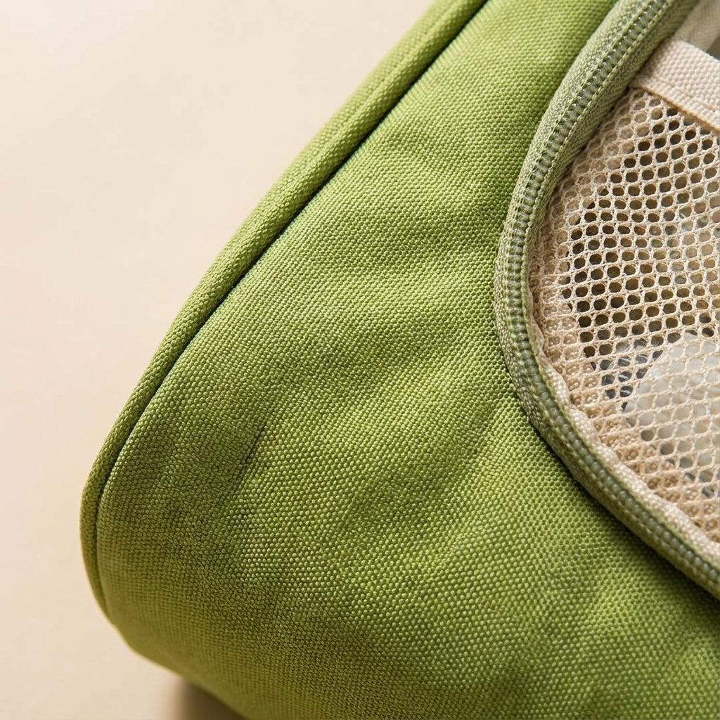 Foldable Water Repellent Multi Compartment Hanging Hook Toiletry Bag