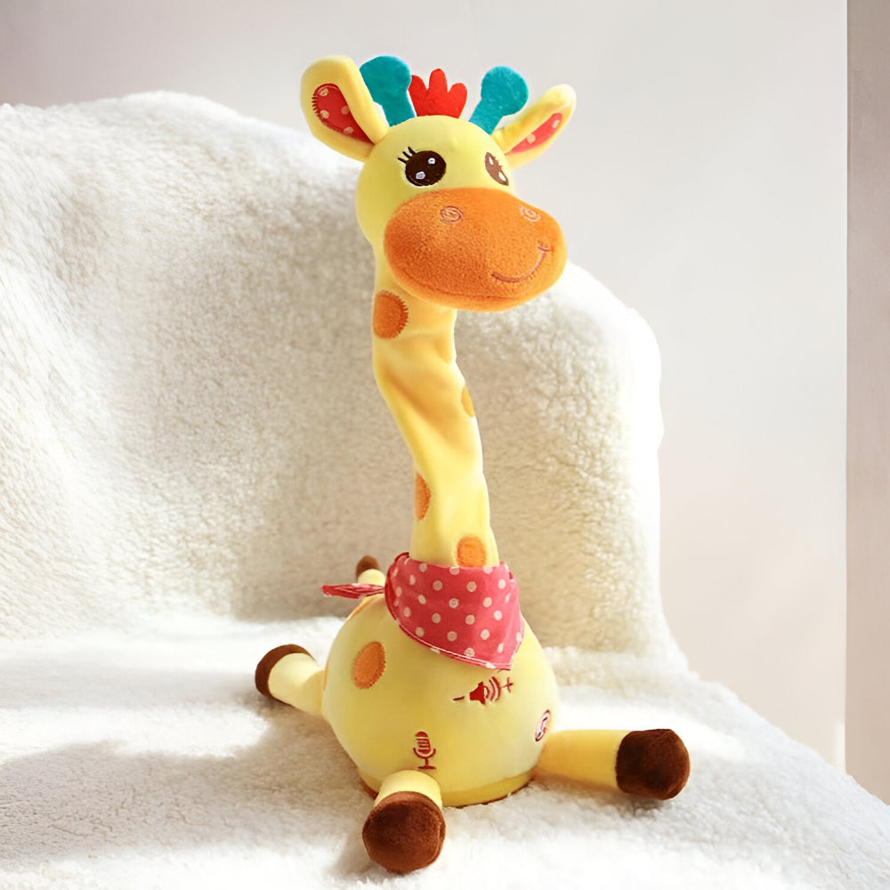 Cuddly Singing Talking Giraffe Plush Interactive Musical Toy
