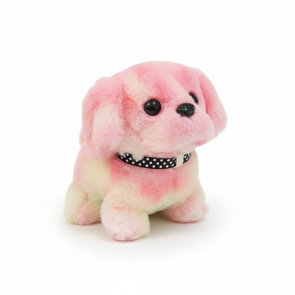 Plush Walking Barking Touch Responsive Interactive Puppy Toy Figure