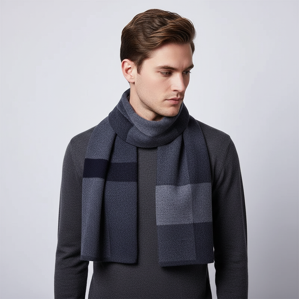 Soft Fluffy Windproof Timeless Men's Scarf