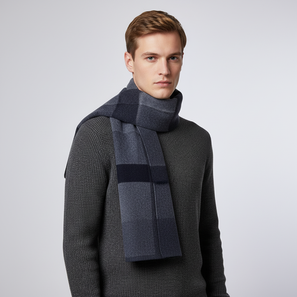 Soft Fluffy Windproof Timeless Men's Scarf