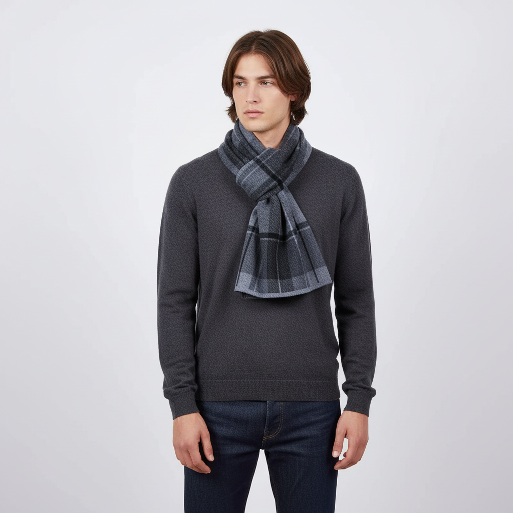 Soft Fluffy Windproof Timeless Men's Scarf