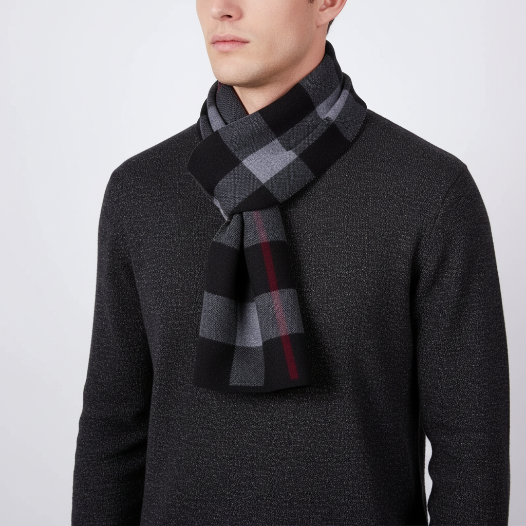 Soft Fluffy Windproof Timeless Men's Scarf