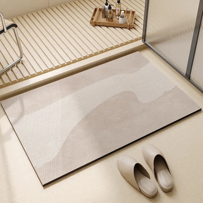 Soft Minimalist Quick-Dry Non-Slip Super Absorbent Bath Mat