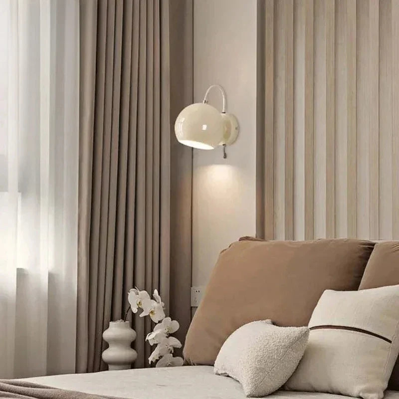 Nordic Minimalist Rotatable Dome Wall Light Fixture