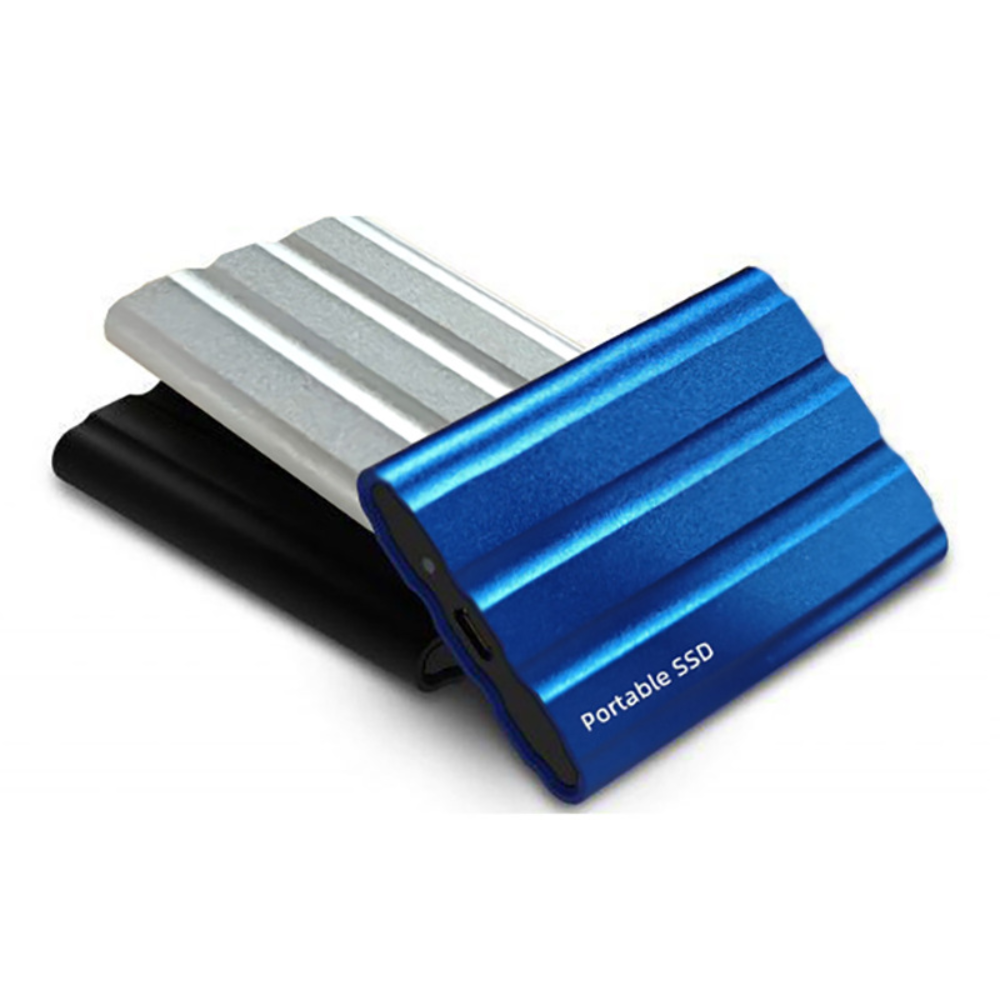 Compact Metal Enclosure Portable SSD External Storage Drive