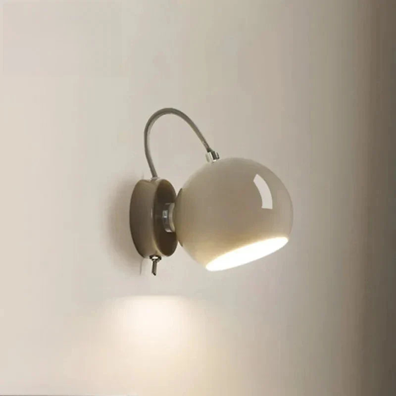 Nordic Minimalist Rotatable Dome Wall Light Fixture