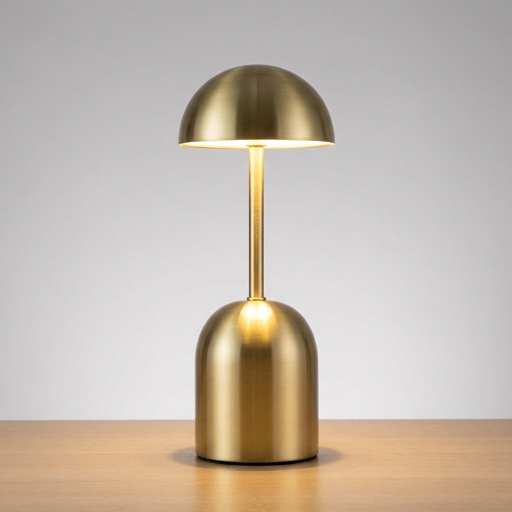 Scandinavian Metallic Dimmable Adjustable Brightness Desk Table Lamp