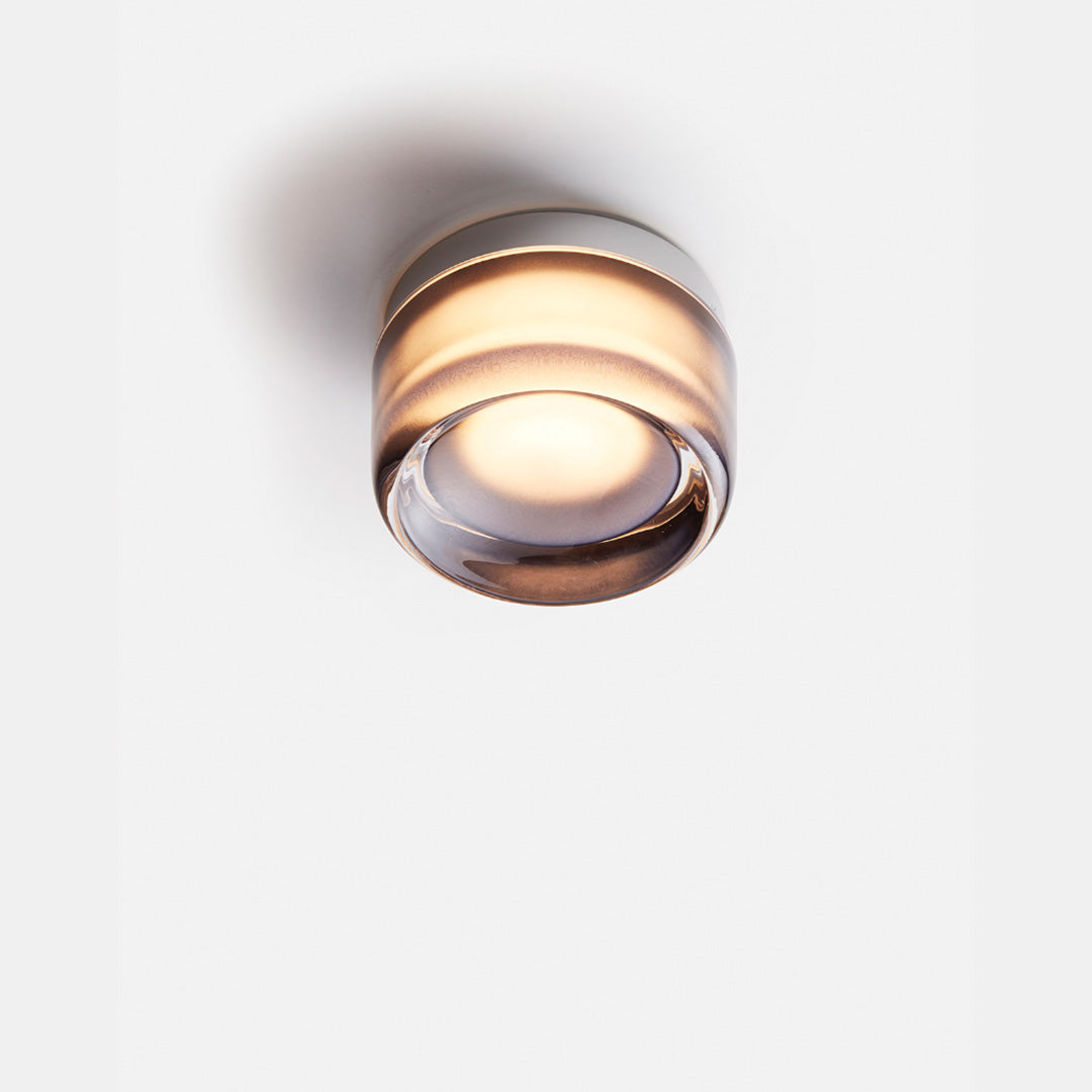 Modern Metal Glass Adjustable Tone Wall Light