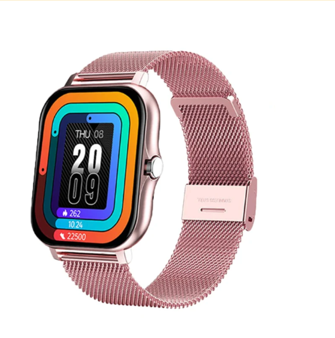 Slim Touchscreen Fitness Tracker Wristband Smartwatch