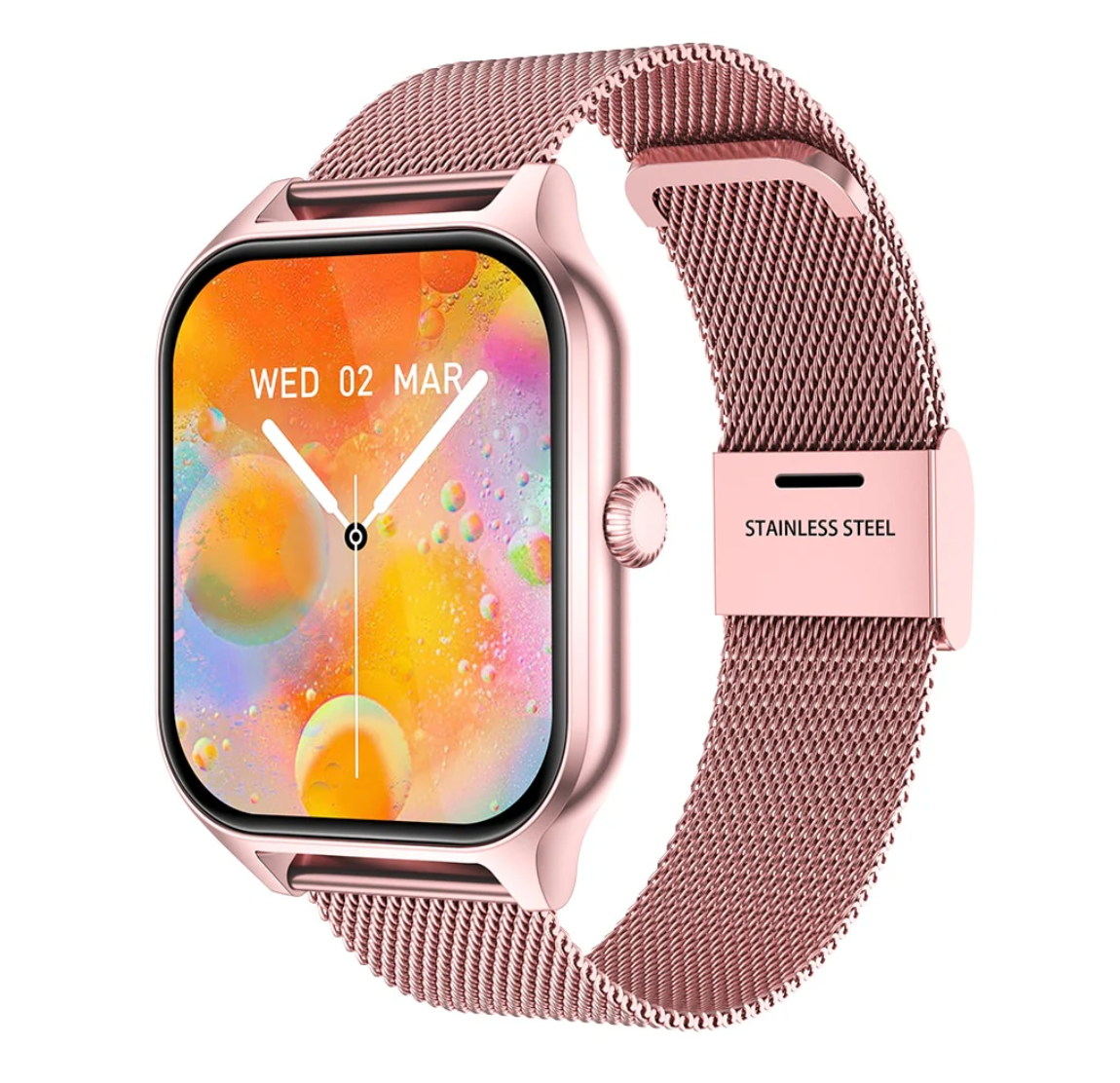 Slim Touchscreen Fitness Tracker Wristband Smartwatch