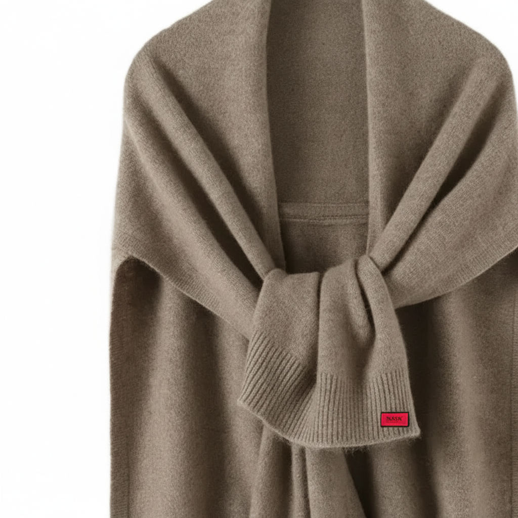 Soft Knit Versatile Wrap Scarf And Blanket
