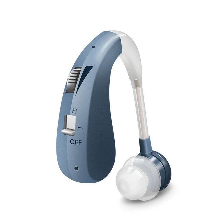 Rechargeable Noise Reducing Bluetooth In-Ear Hearing Aid Earphones