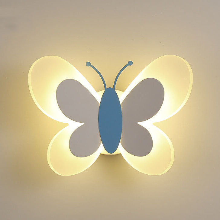 Playful Butterfly Shaped Energy Efficient Warm Glow Wall Light