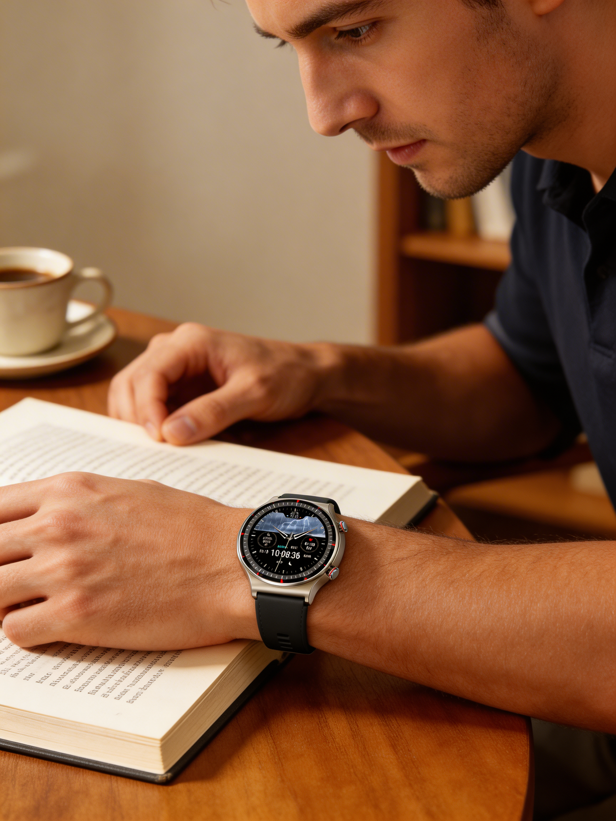 Full Touch HD Display Health Monitoring Activity Tracker Smartwatch