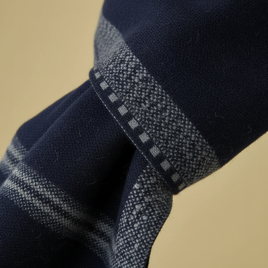 Soft Patterned Stylish Winter Scarf for Men
