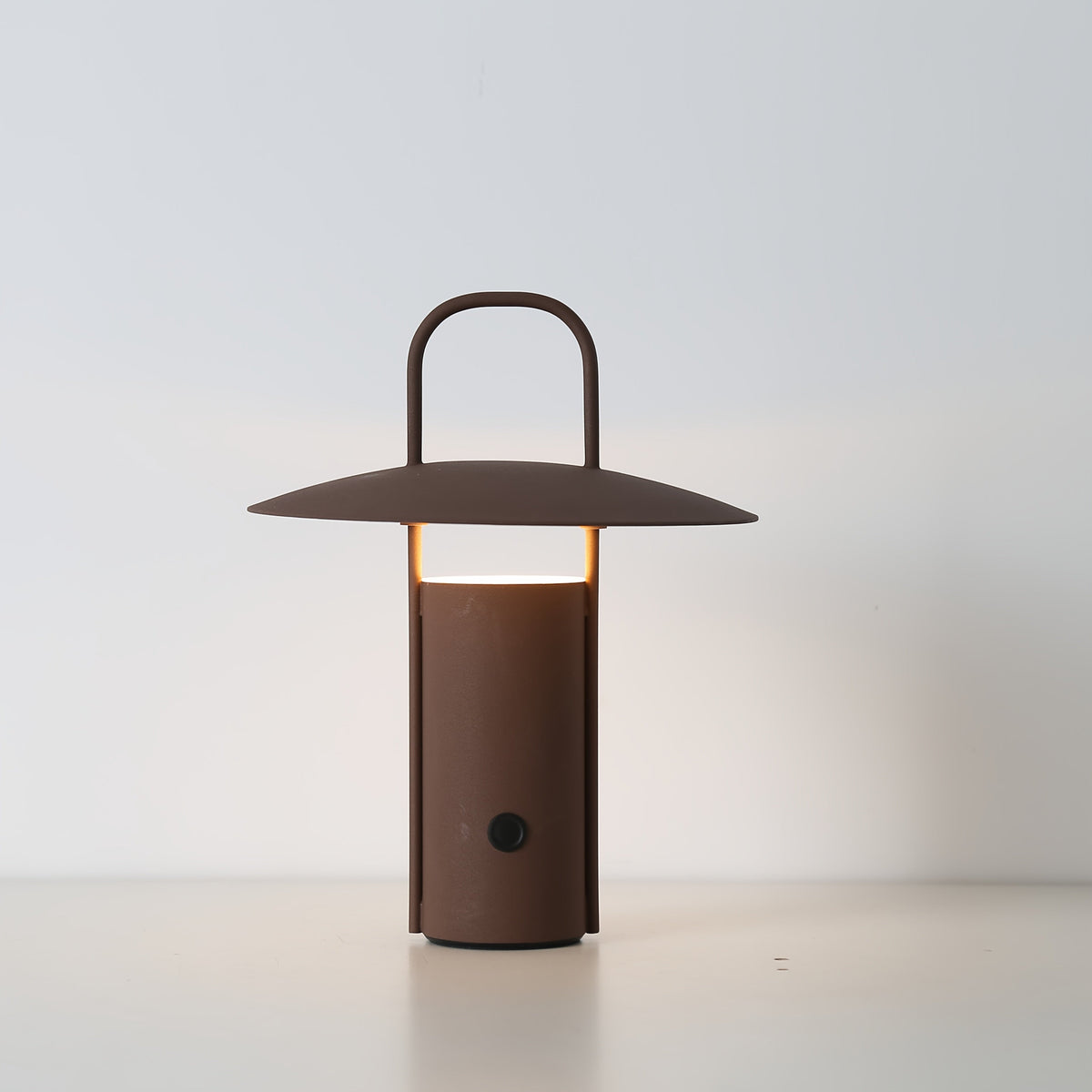 Minimalist Dome Metal Rechargeable Touch Control Table Lamp