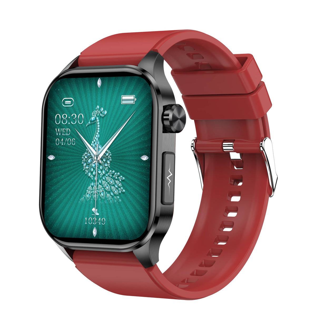 Waterproof Amoled Display Heart Rate Ecg Tracking Smartwatch