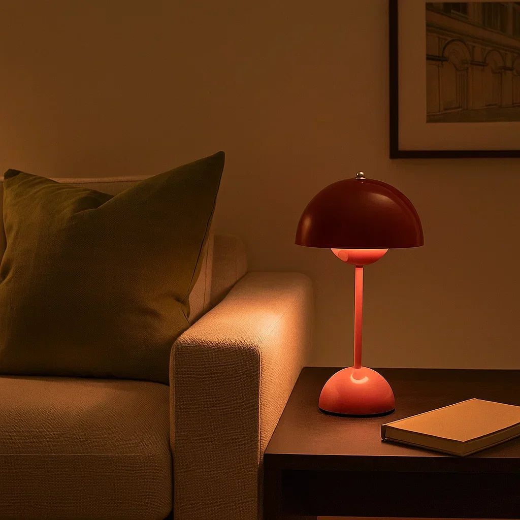 Sleek Minimalist Scandinavian Touch Control Dimmable Table Lamp