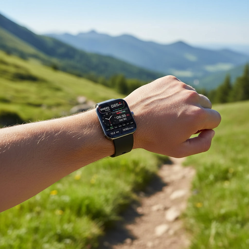 Sleek Health Monitoring Bluetooth Calling Fitness Tracker Smartwatch
