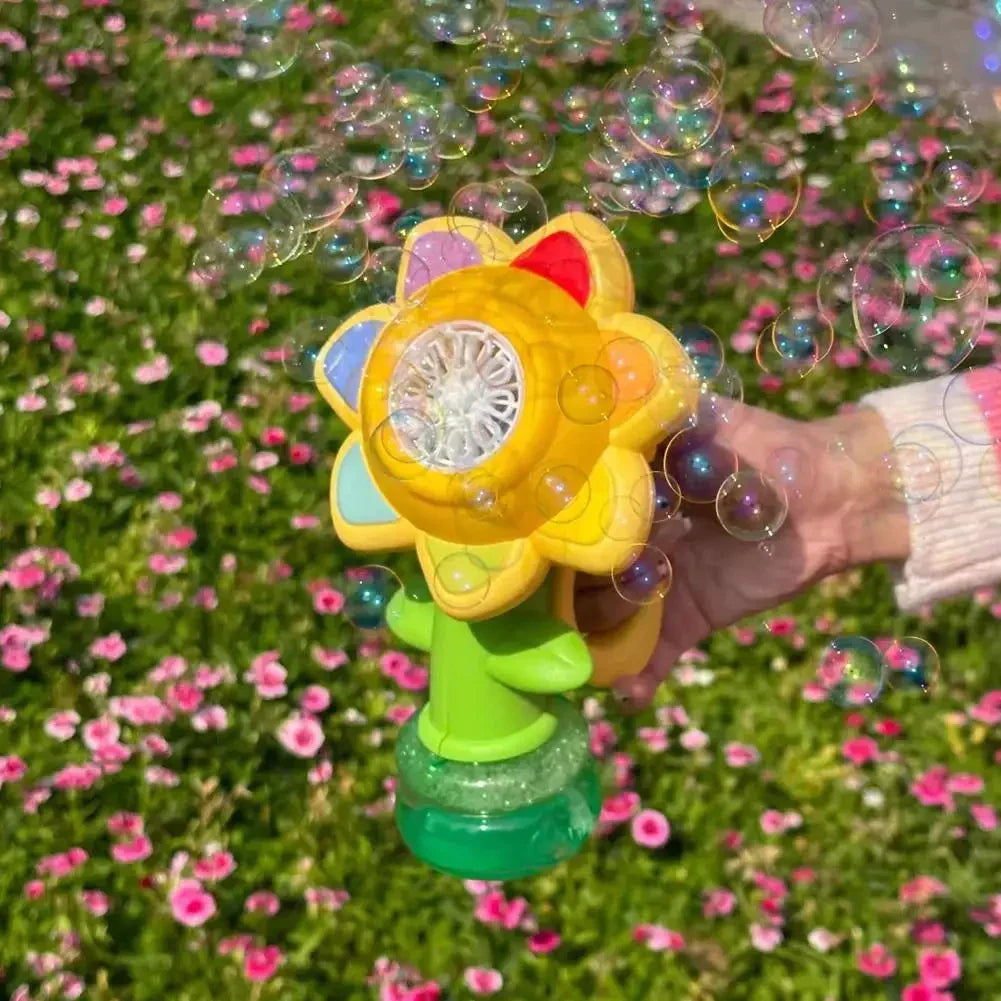 Automatic Quick Release Outdoor Bubble Maker Machine Toy Set