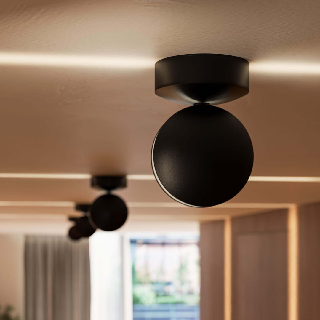 Adjustable Minimalist Matte Finish Ceiling Light Fixture Indoor Spotlight