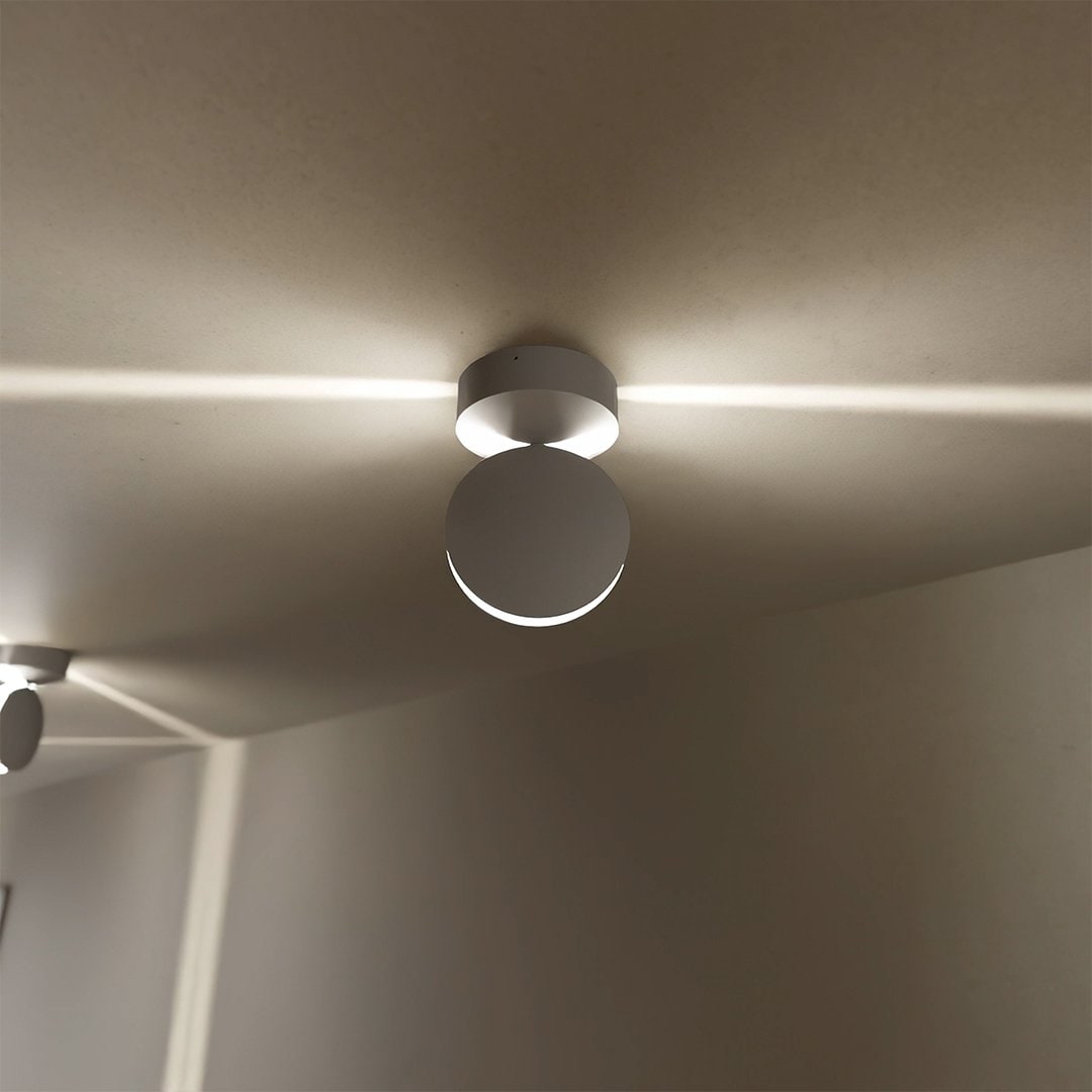 Adjustable Minimalist Matte Finish Ceiling Light Fixture Indoor Spotlight