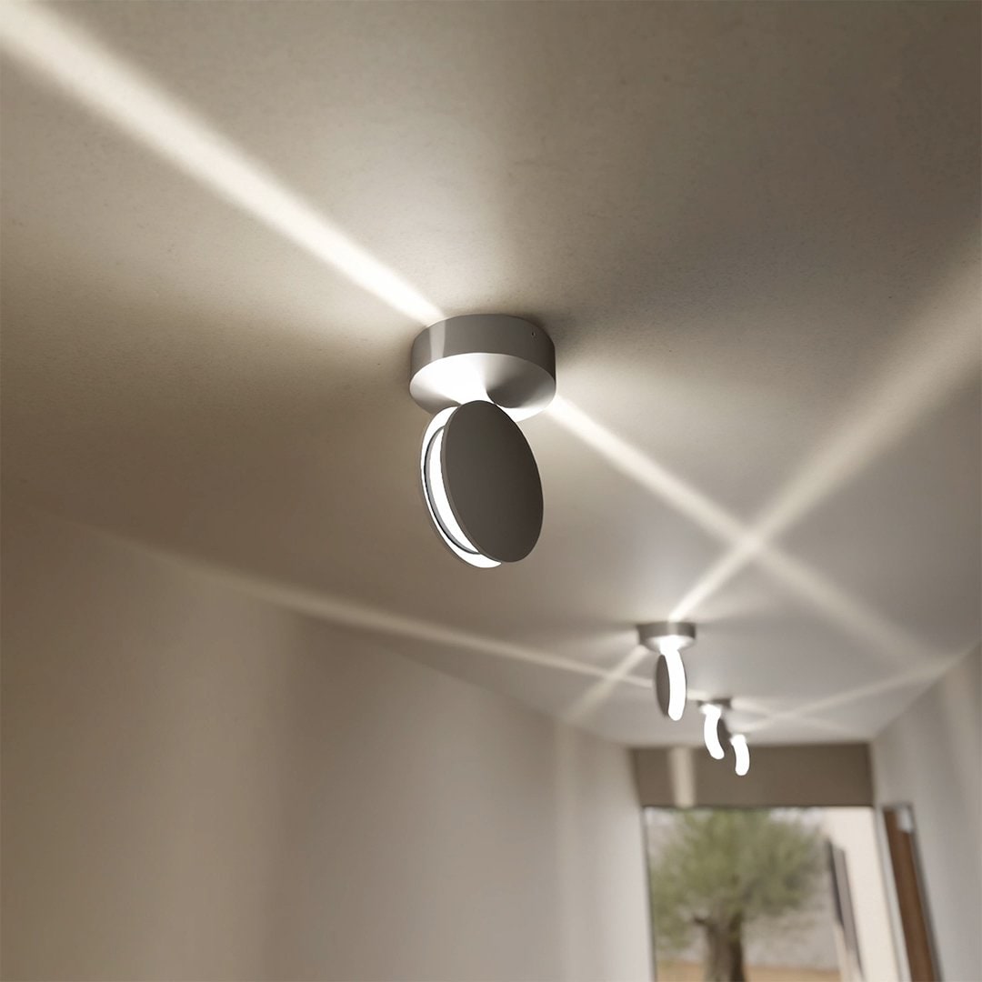 Adjustable Minimalist Matte Finish Ceiling Light Fixture Indoor Spotlight