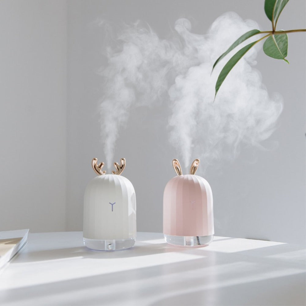 Cute Animal Ear Kids Air Humidifier with Night Light