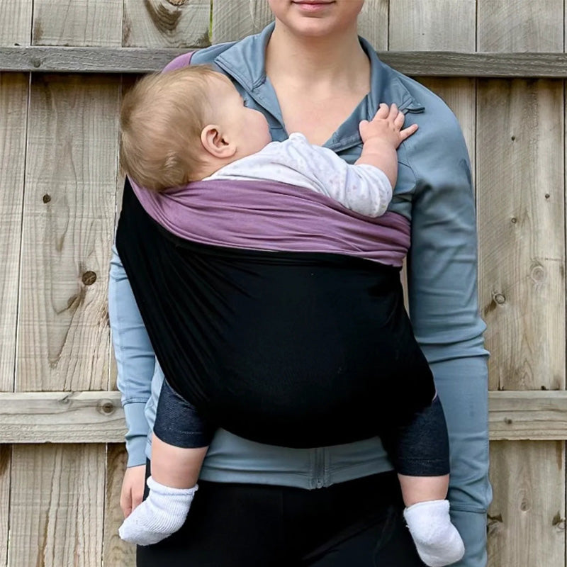 Soft Breathable Ergonomic Hands-Free Adjustable Baby Wrap Carrier