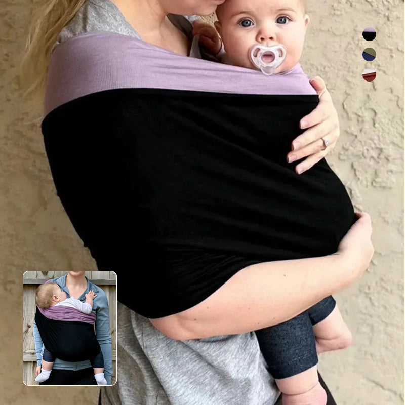 Soft Breathable Ergonomic Hands-Free Adjustable Baby Wrap Carrier
