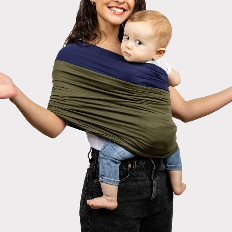 Soft Breathable Ergonomic Hands-Free Adjustable Baby Wrap Carrier