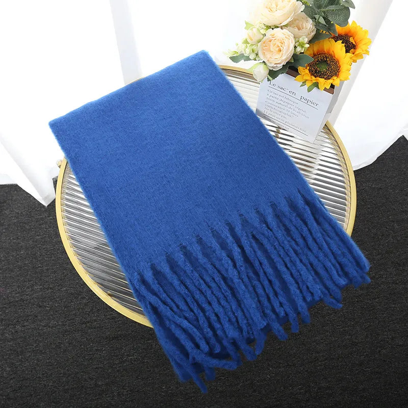 Soft Extra Long Cashmere Winter Scarf For Women