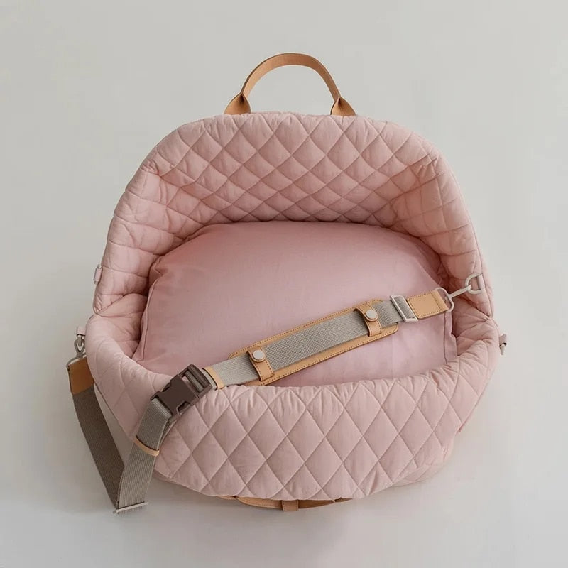 Breathable Mesh Padded Handle Pet Carrier Tote Bag