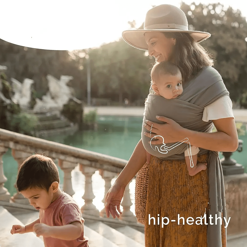 Ergonomic Breathable Adjustable Wrap Hands-Free Baby Carrier