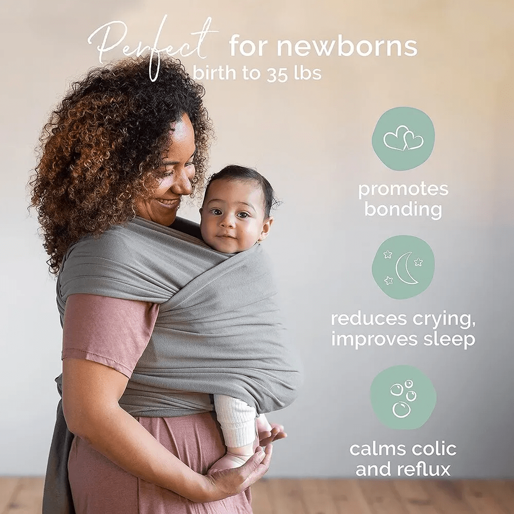 Ergonomic Breathable Adjustable Wrap Hands-Free Baby Carrier